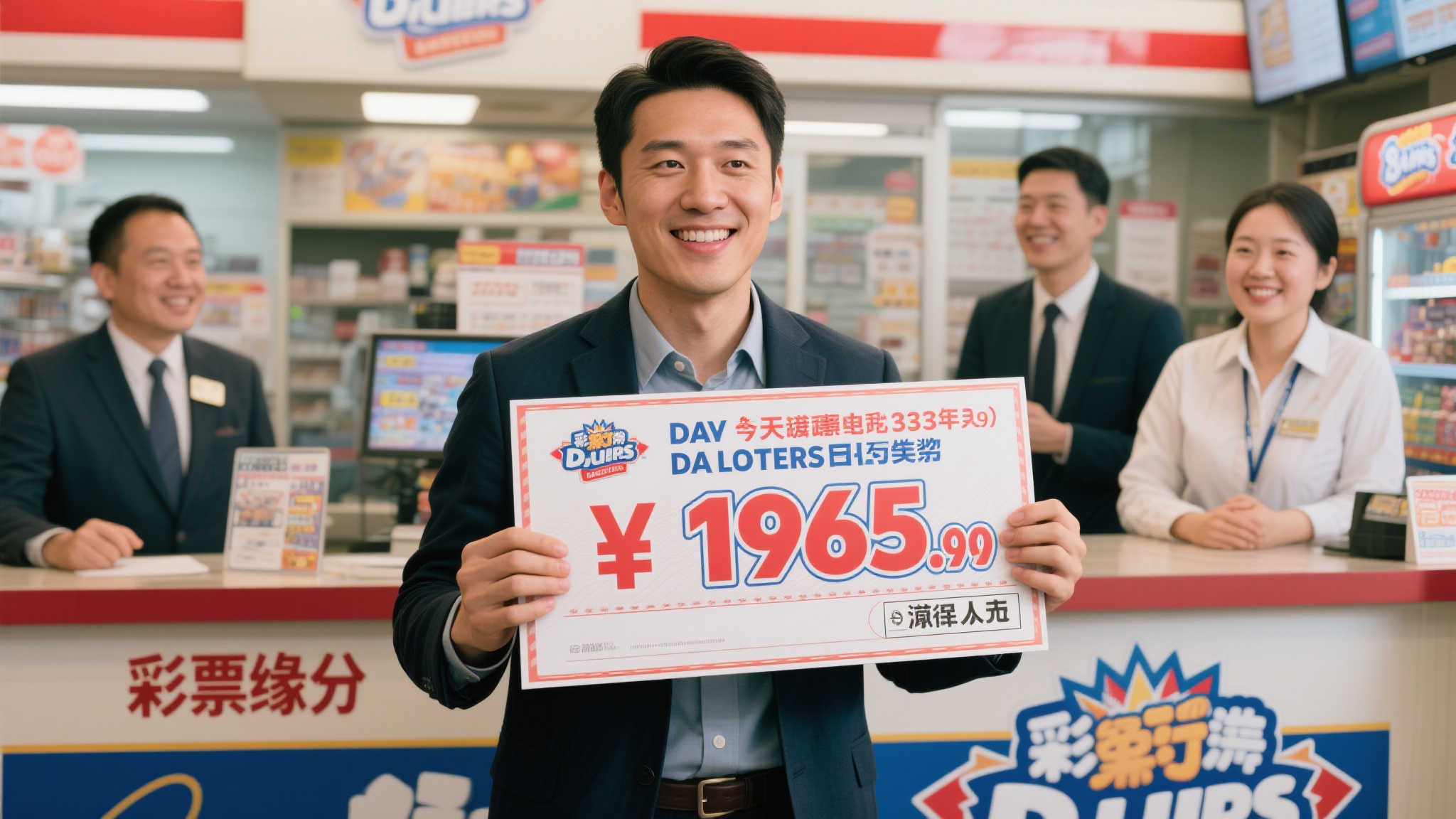 80后喜获大乐透1965万低调保密 同事曾同揽一等奖