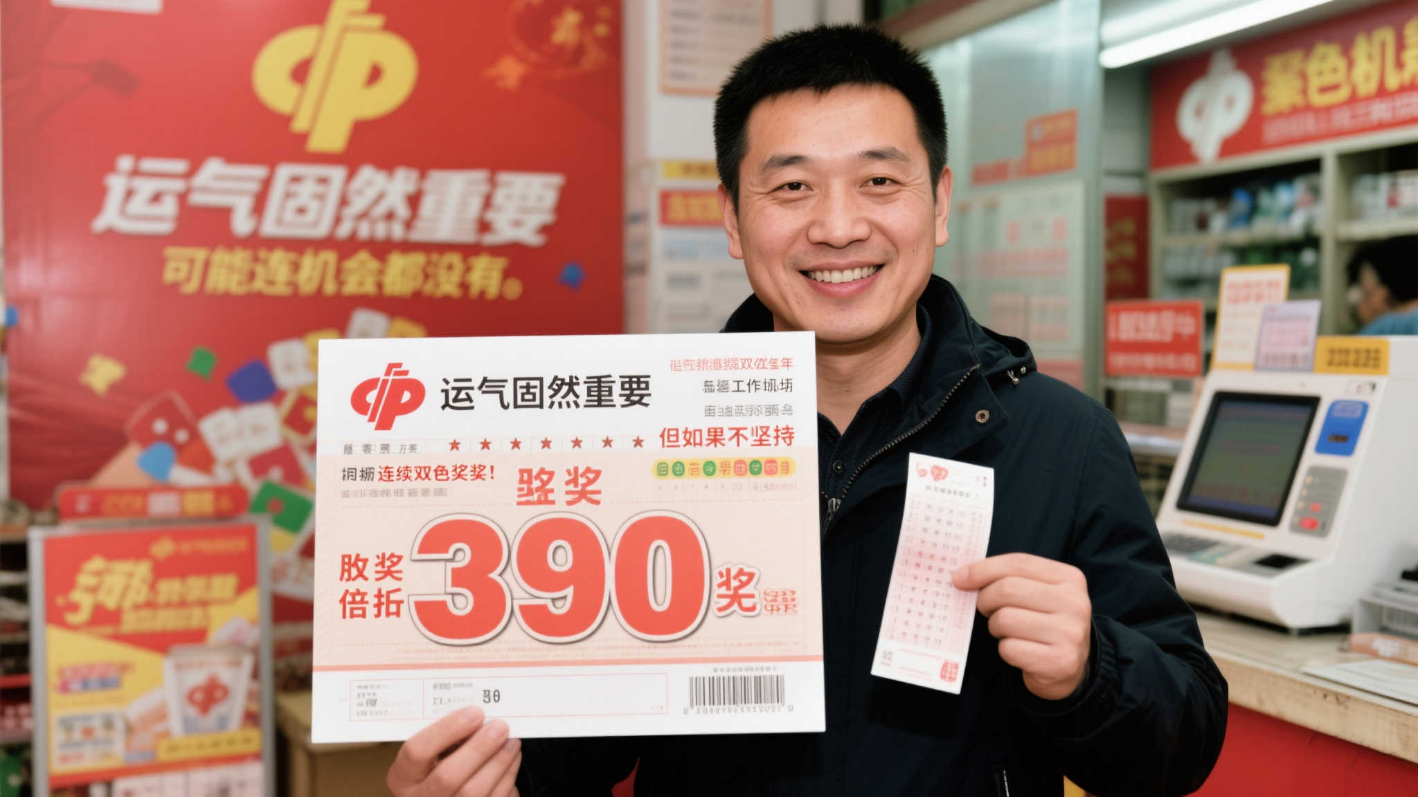男子机选倍投双色球揽5183万大奖 火速兑奖每期不落